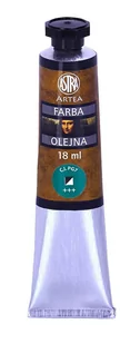 Astra Farba olejna 18ml zieleń - Przybory szkolne - miniaturka - grafika 1