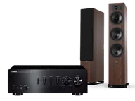 Zestawy stereo - Yamaha A-S701 (czarny) + Tesi 6 (mokka) - miniaturka - grafika 1