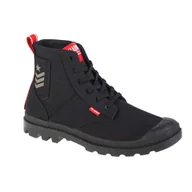 Buty trekkingowe damskie - Buty sportowe Sneakersy unisex, Palladium Pampa Hi Army - miniaturka - grafika 1