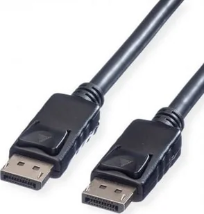 Kabel Roline DisplayPort - DisplayPort 1m czarny 11.04.5980 - Kable komputerowe i do monitorów - miniaturka - grafika 1