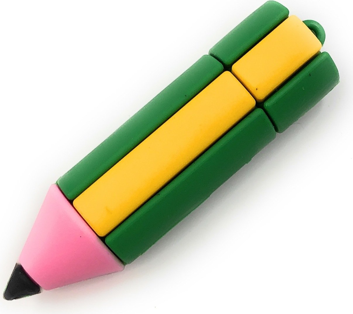 Kolorowy długopis Onwomania w kolorze zielonym Zabawna pamięć USB 64 GB USB 2.0