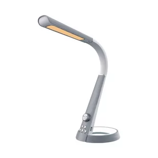 Kaja Berkane LED lampka biurkowa 1-punktowa srebrna K-BL-1063 K-BL-1063 srebrny - Lampy stojące - miniaturka - grafika 1