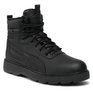 Półbuty męskie - Sneakersy Puma Desierto v3 Puretex 393928 01 Puma Black-Puma Black 01 - miniaturka - grafika 1