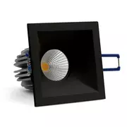 Lampy ogrodowe - OXYLED Lampa wpuszczana PERO SQ IP44 10W 36 3000K czarna 892145 OXYLED - miniaturka - grafika 1