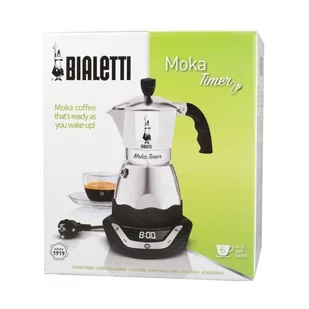 Bialetti Kawiarka elektryczna Moka Timer 6 filiżanek 6408-uniw - Zaparzacze i kawiarki - miniaturka - grafika 2