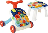 Pchacze - Import LEANToys Interaktywny Pchacz Chodzik Stoliczek Panel Świeci Gra Telefon LT-7589-0 - miniaturka - grafika 1