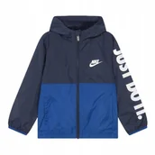 Kurtki damskie - KURTKA JUNIOR NIKE 86J278-U90 GRANATOWA R-116-122 - Nike - miniaturka - grafika 1
