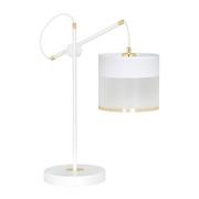 Lampy stojące - Emibig Monolit lampka stołowa 1-punktowa biała 589/LN1 589/LN1 - miniaturka - grafika 1