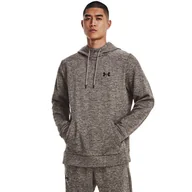 Bluzy męskie - Męska Bluza UNDER ARMOUR UA ARMOUR FLEECE TWIST HD 1373354-294 – Szary - miniaturka - grafika 1