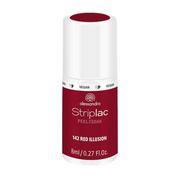 Lakiery hybrydowe - Alessandro Alessandro Striplac STRIPLAC PEEL OR SOAK VEGE RED ILLUSION 8.0 ml - miniaturka - grafika 1