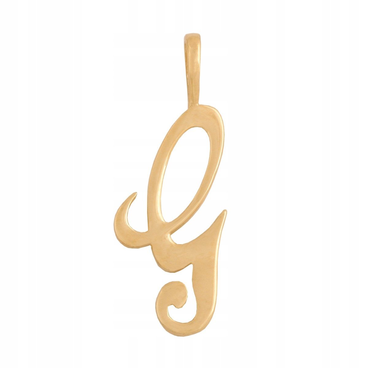 Złota Zawieszka Literka 585 0.60 g Fantazyjna