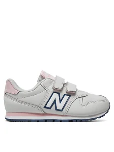 New Balance Sneakersy PV500FGP Szary - Buty dla dziewczynek - miniaturka - grafika 1