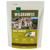 Sucha karma dla psów - REAL NATURE Wilderness True Country Junior Kurczak z rybą 1 kg - miniaturka - grafika 1