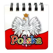Notesy i bloczki - Notatnik na magnesie Polska - miniaturka - grafika 1