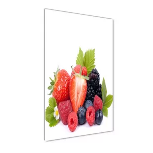 Foto obraz szkło hartowane pionowy Owoce leśne - Foto gadżety - miniaturka - grafika 1