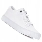 Trampki damskie - Trampki tenisówki niskie białe BIG STAR HH274216 R. 37 - miniaturka - grafika 1
