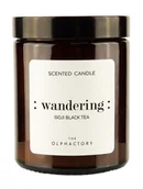 Świece - Świeca zapachowa perfumowana - The Olphactory - : wandering : - Goji Black Tea - 135g - miniaturka - grafika 1