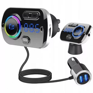 Transmiter Bluetooth FM Samochodowy BC49BQ - Transmitery FM - miniaturka - grafika 1
