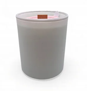 Świeca Sojowa ręcznie robiona Handmade białym mat 230 ml Lawenda - Świece - miniaturka - grafika 1