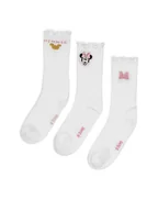 Skarpetki dla dzieci - Mickey&Friends Skarpety ACCCS-AW24-116DSTC (3-PACK) Biały - miniaturka - grafika 1