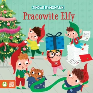 Zimowe rymowanki. Pracowite elfy - Książki edukacyjne - miniaturka - grafika 1