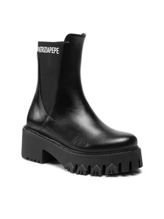 Patrizia Pepe Botki CY9814/L011-K103 Czarny - Botki damskie - miniaturka - grafika 1