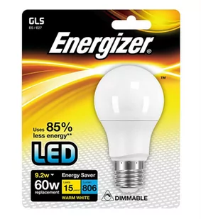 Żarówka LED GLS E27 9,2W Ściemnialna S10272 Energizer - Żarówki LED - miniaturka - grafika 1