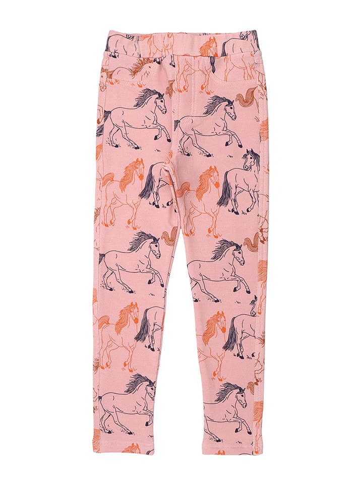 Walkiddy Legginsy w kolorze jasnoróżowym