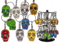 Breloki - Brelok breloczek_do_KLUCZY_ czaszka SKULL_Kolorowe - miniaturka - grafika 1