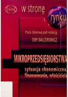Finanse, księgowość, bankowość - Mikroprzedsiębiorstwa - sytuacja ekonomiczna finansowanie właściciele - miniaturka - grafika 1