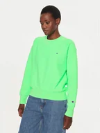 Bluzy damskie - Champion Bluza 116240 Zielony Loose Fit - miniaturka - grafika 1
