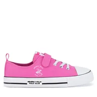 Buty dla dziewczynek - Trampki Beverly Hills Polo Club CSS20377-52 (IV) Różowy - miniaturka - grafika 1