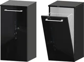 Szafki łazienkowe - Słupek Łazienkowy ROSEN 35 1K- Uchwyt Biały - miniaturka - grafika 1