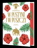 Klasyka - W pustyni i puszczy- wydanie ekskluzywne kolorowe brzegi - Henryk Sienkiewicz - książka - miniaturka - grafika 1