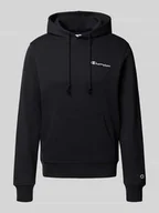 Bluzy męskie - Bluza z kapturem z wyhaftowanym logo - miniaturka - grafika 1