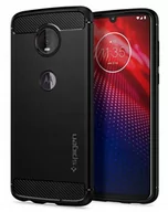 Etui i futerały do telefonów - Spigen RUGGED ARMOR MOTOROLA MOTO Z4 BLACK - miniaturka - grafika 1