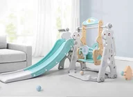 Place zabaw - Zjeżdżalnia 3w1 Żyrafa - miniaturka - grafika 1
