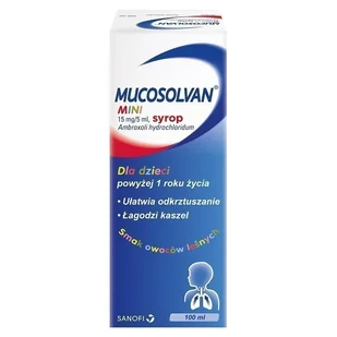 Boehringen Ingelheim Mucosolvan Mini 100 ml - Przeziębienie i grypa - miniaturka - grafika 1
