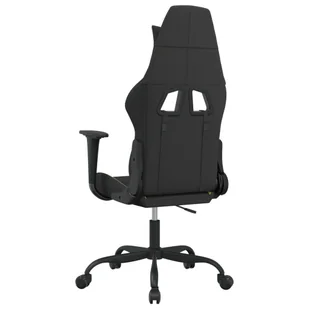 Lumarko Fotel gamingowy czarno-jasnozielony tkanina - Fotele gamingowe - miniaturka - grafika 6