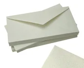 Kartki okolicznościowe i zaproszenia - Koperty kolorowe kośc słoniowa z drobinkami 120g DL 10szt. - miniaturka - grafika 1