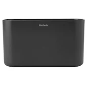 Pojemniki łazienkowe - Brabantia Nowości Organizer na umywalkę ReNew ciemnoszary 280085 280085 - miniaturka - grafika 1