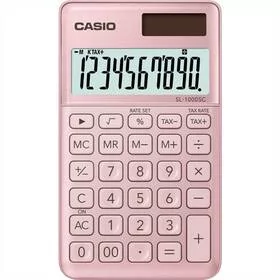 Kalkulator Casio SL 1000 SC PK Różowa - Kalkulatory - miniaturka - grafika 1