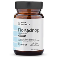 Układ pokarmowy - Aura Herbals Floradrop immune, probiotyk, 20 kapsułek - miniaturka - grafika 1