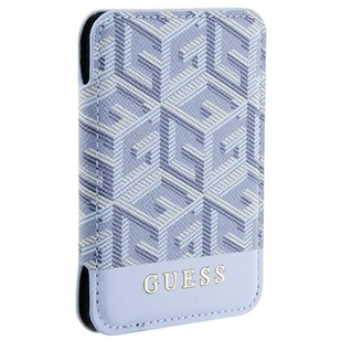 Guess Wallet Card Slot GUWMSHGCFSEB MagSafe GCube stripe niebieski/blue - Plecaki - miniaturka - grafika 3
