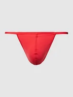 Majtki męskie - Stringi w jednolitym kolorze model ‘Plumes’ - miniaturka - grafika 1