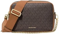 Torebki damskie - Michael Kors Bryant średnia torba crossbody na aparat z podwójnym zamkiem błyskawicznym, Brązowy/Żołądź, One Size - miniaturka - grafika 1