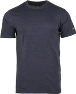 Koszulki męskie - Hi-Tec Koszulka męska PLAIN Dark Grey Melange r. XXL - miniaturka - grafika 1