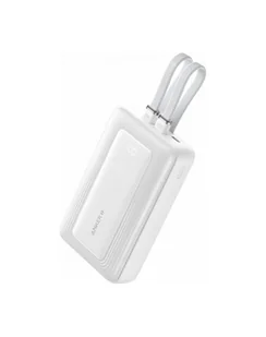 anker Powerbank ZOLO 20000mAh 30W wbudowany kabel USB-C oraz USB-Lightning, biały - Powerbanki - miniaturka - grafika 1