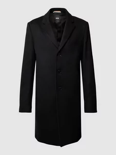 Płaszcze męskie - Krótki płaszcz z mieszanki żywej wełny i kaszmiru model ‘Hyde’ - grafika 1