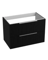 Szafki łazienkowe - Szafka wisząca Oklahoma Black Mat 800 Lavita 805x460x542 - miniaturka - grafika 1
